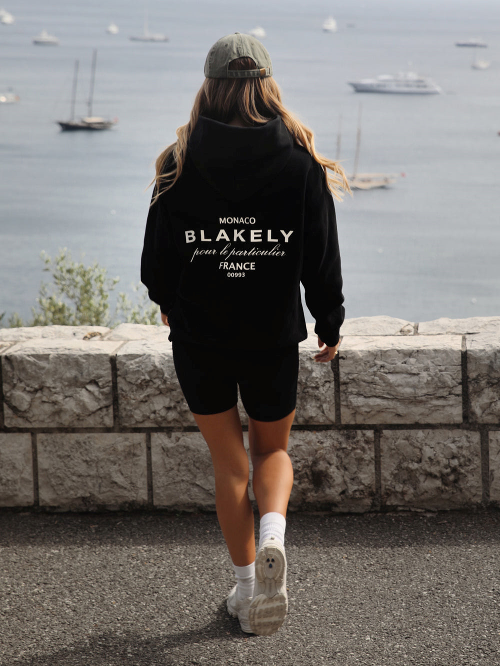 Blakely Monaco Women\'s Relaxed Hoodie Negras | KTNQHG674