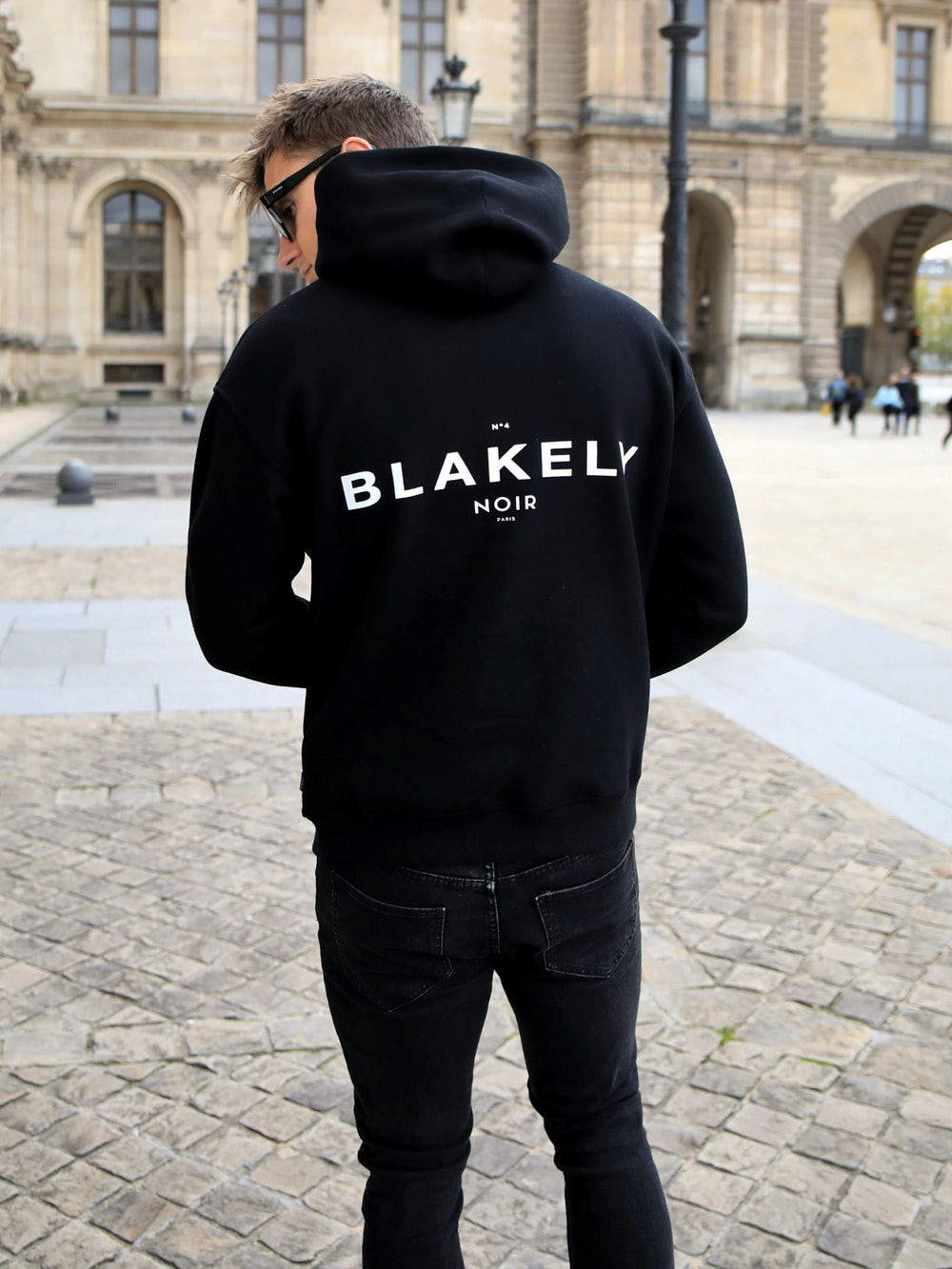 Blakely Noir II Relaxed Hoodie Negras | IUSWLK271