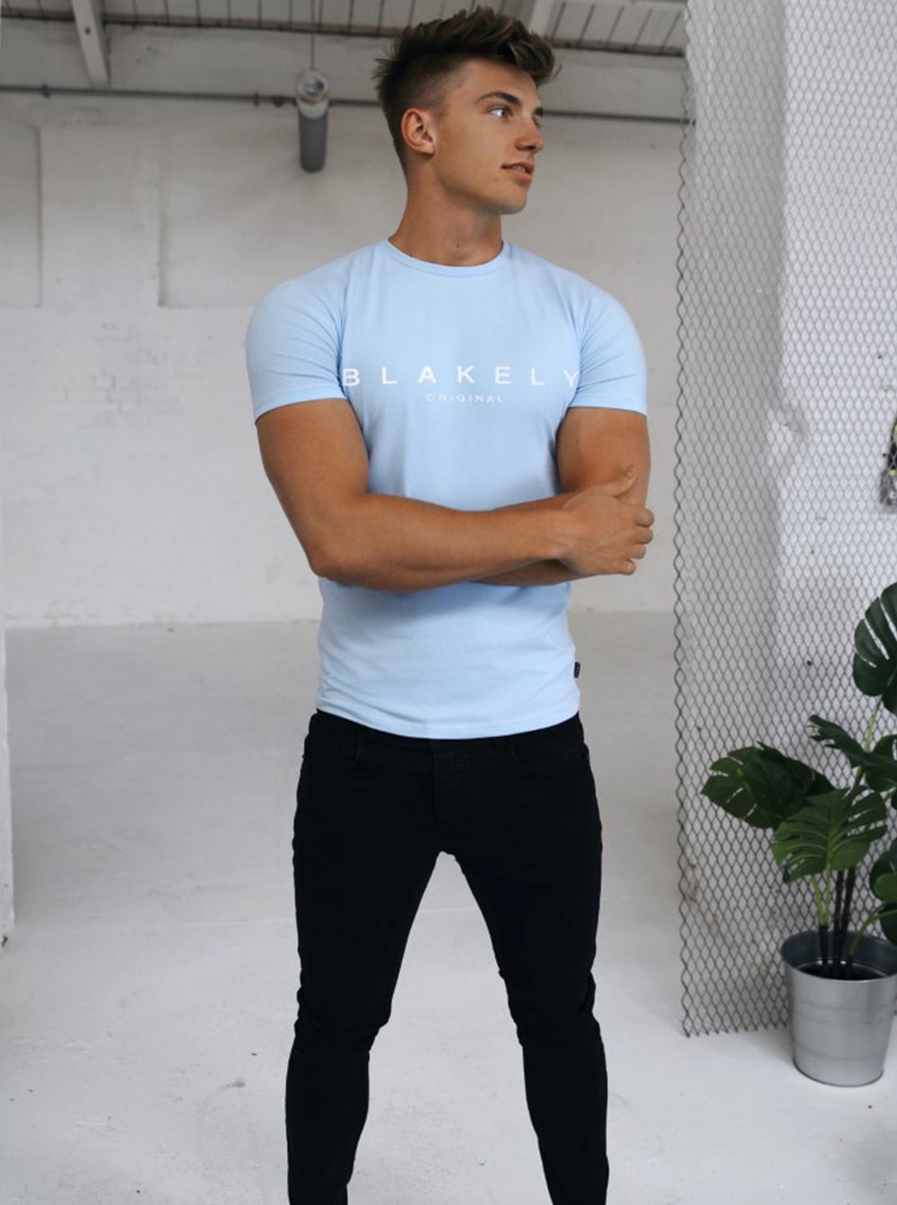 Blakely Ocean T-Shirt Azules Claro | VUIATX065