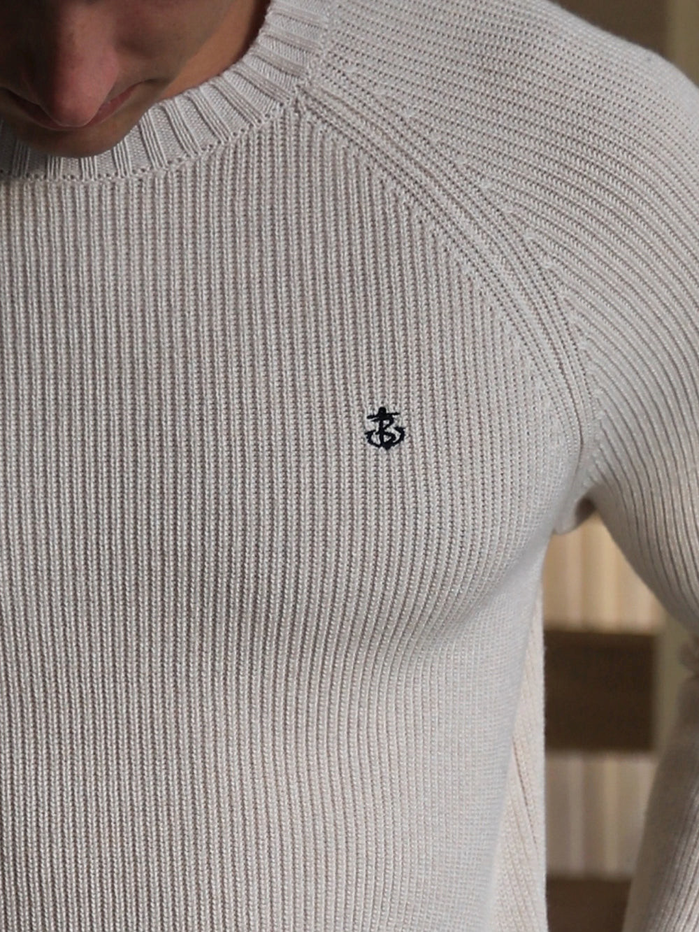 Blakely Olton Knit Jumper Beige | ZQJILU234