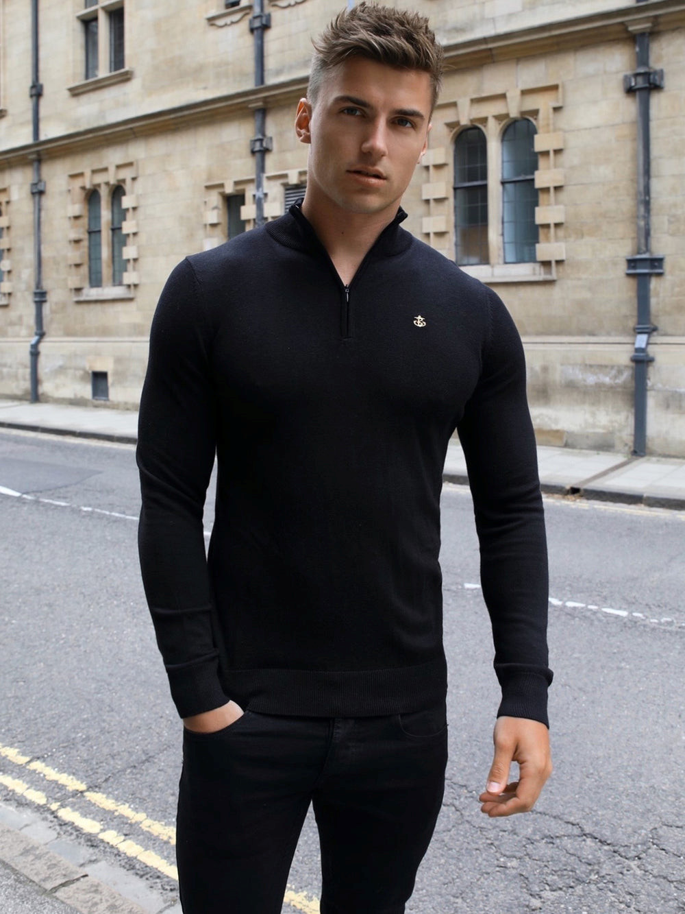 Blakely Oxbridge Jumper Negras | XUSPEH482