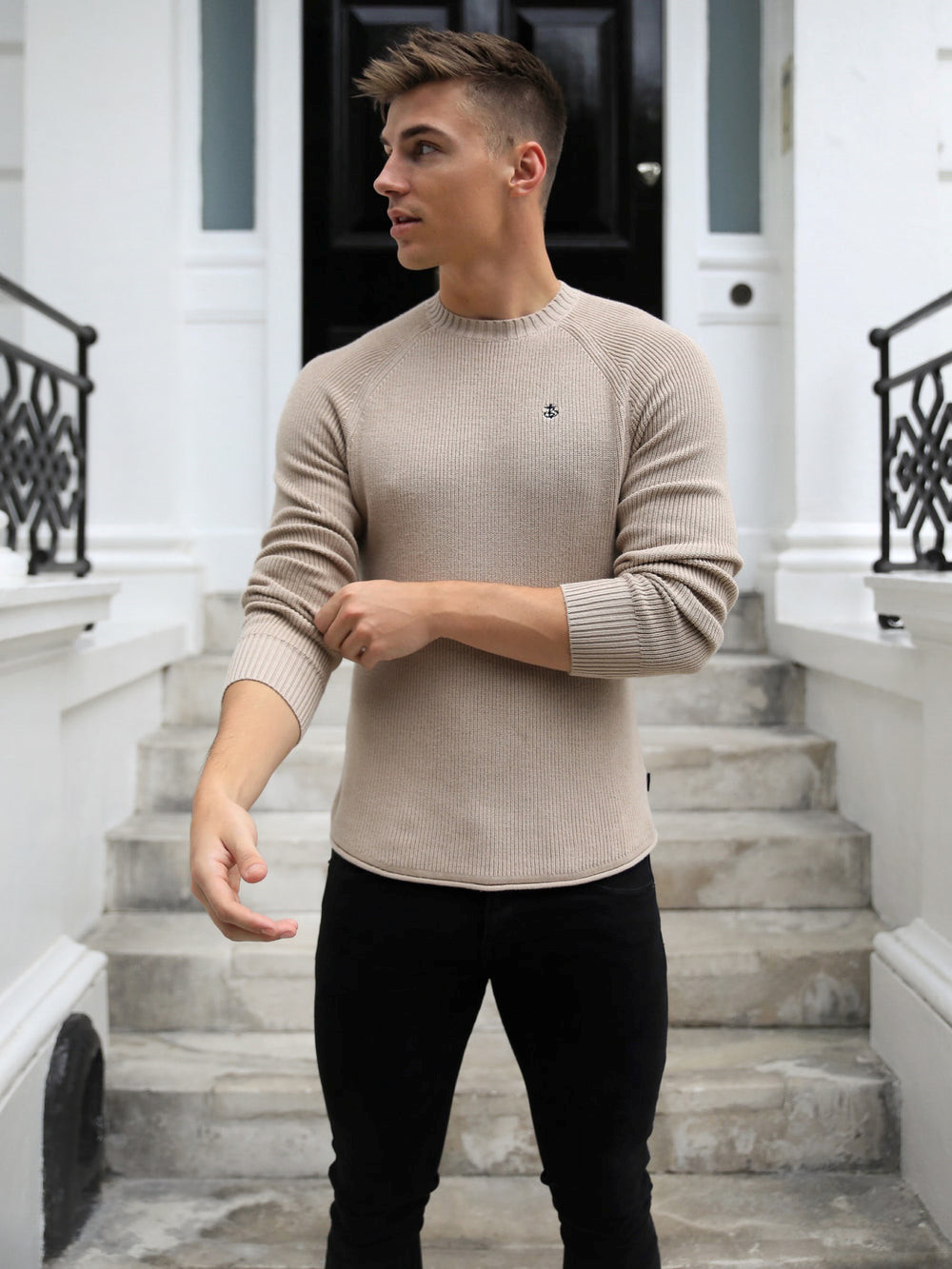Blakely Oxley Knit Jumper Oat | FOTSDJ630