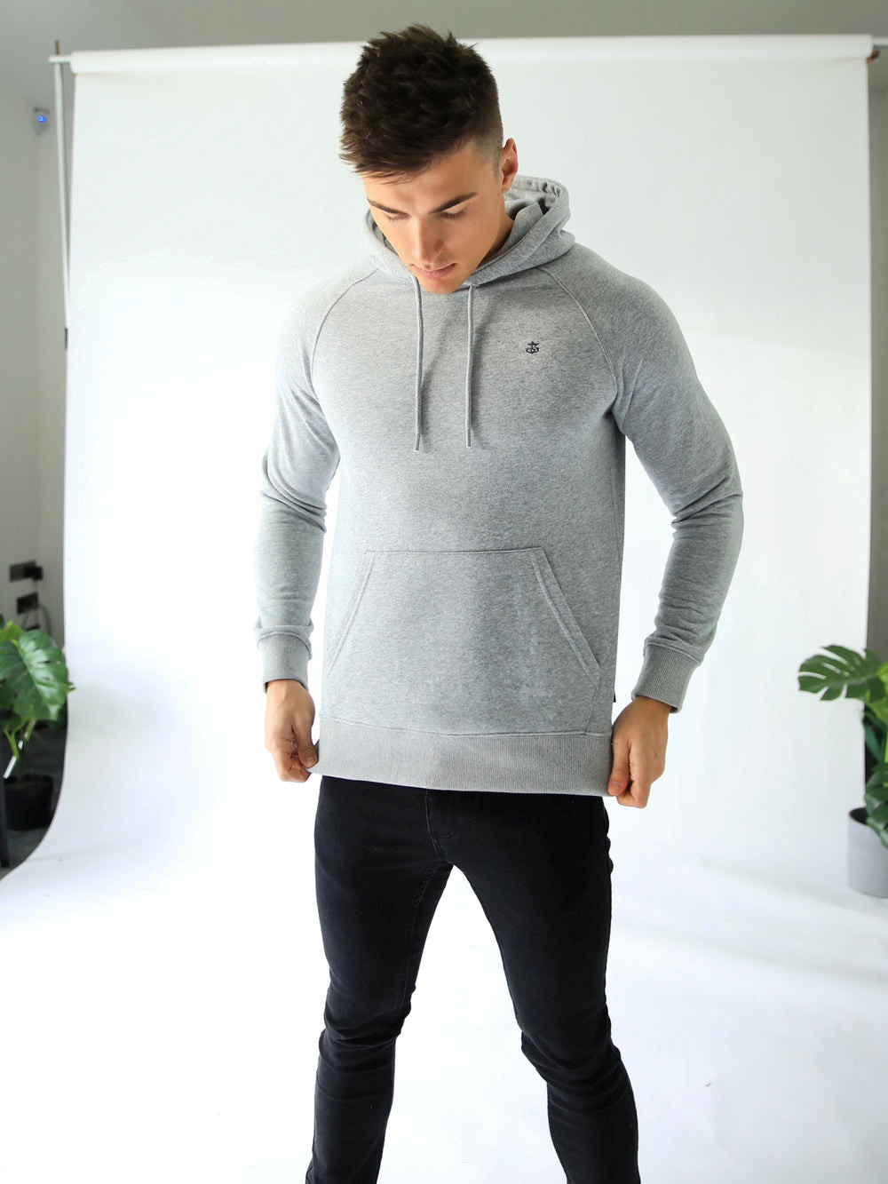 Blakely Praiano Hoodie Gris | TPSQMO241