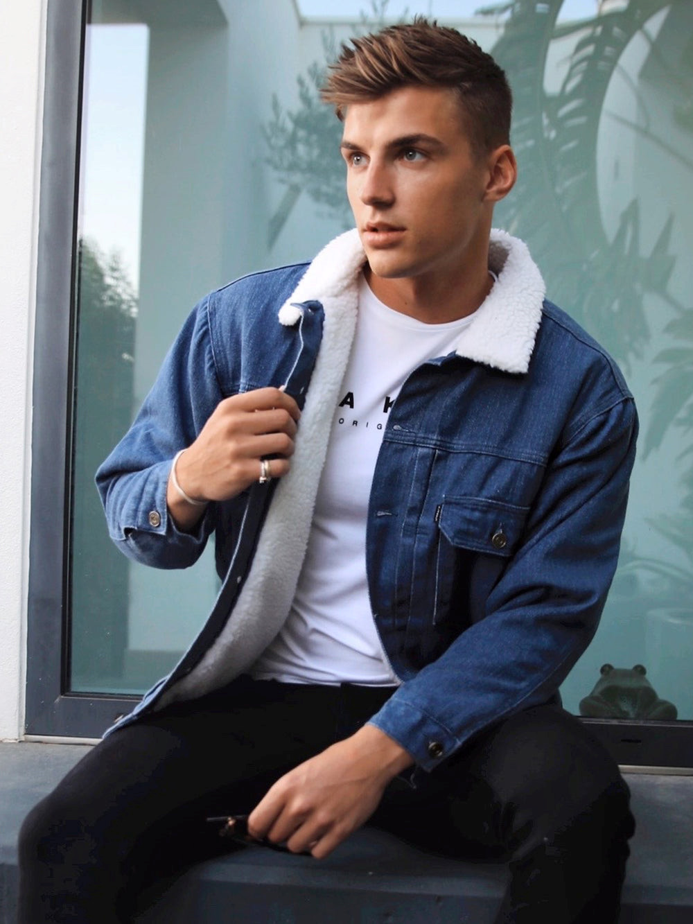 Blakely Raleigh Denim Jacket Azules | KBUPYS695