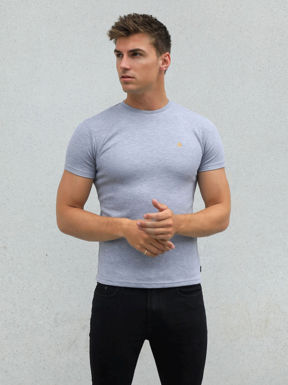Blakely Recco T-Shirt Gris | DWSERB164