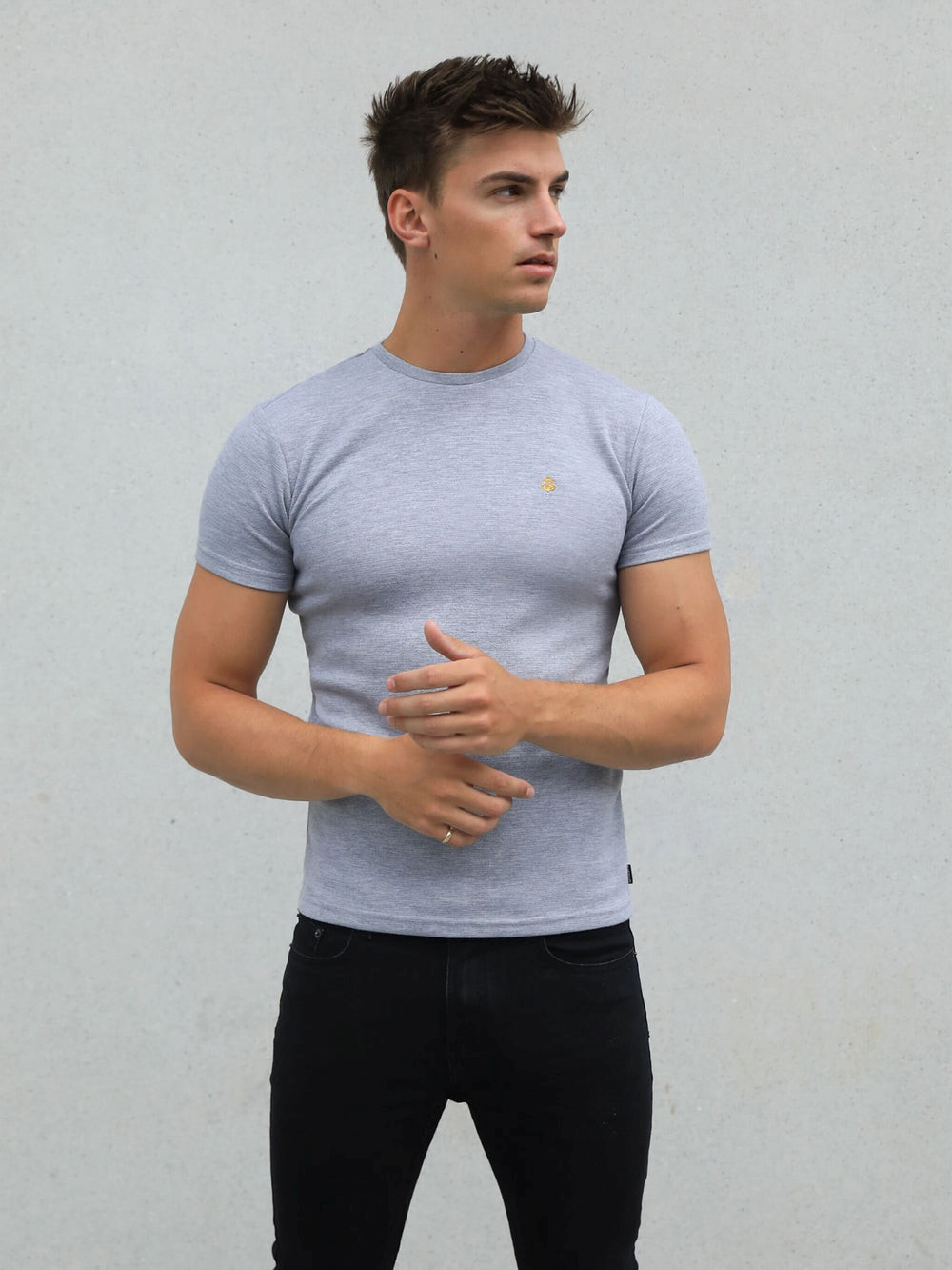Blakely Recco T-Shirt Gris | DWSERB164