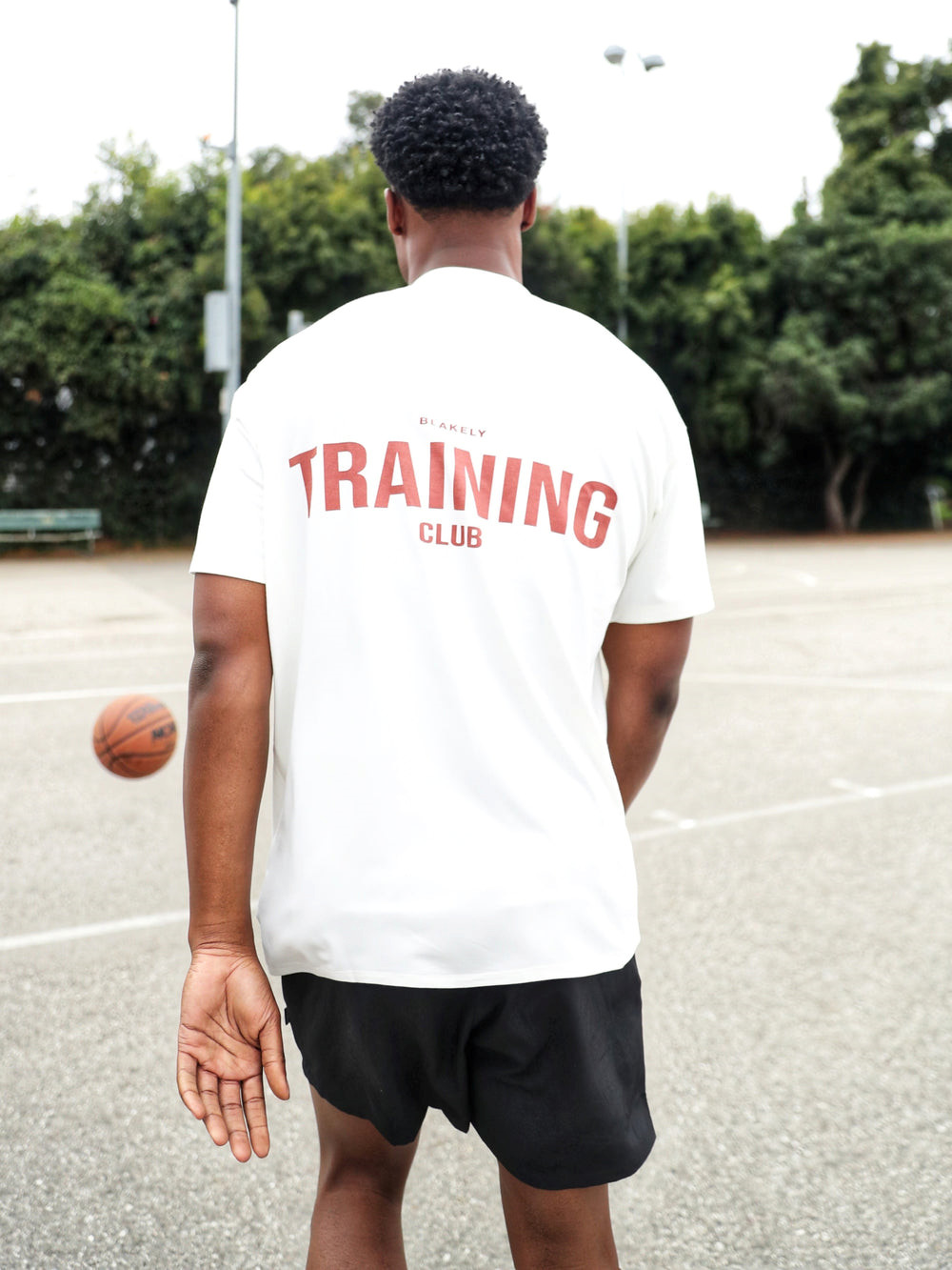 Blakely Relaxed Training T-Shirt Blancas | ZPFBOR693