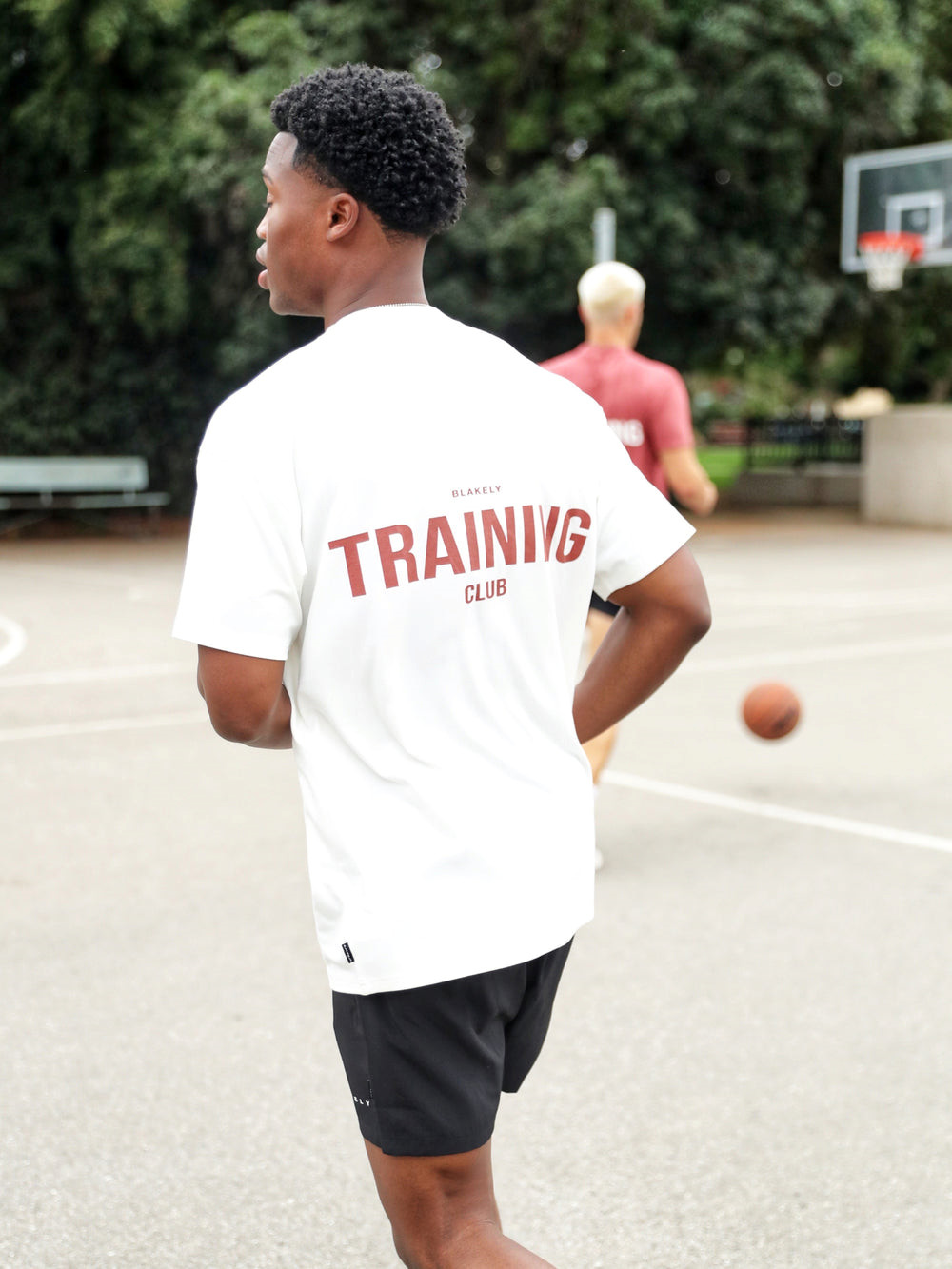 Blakely Relaxed Training T-Shirt Blancas | ZPFBOR693
