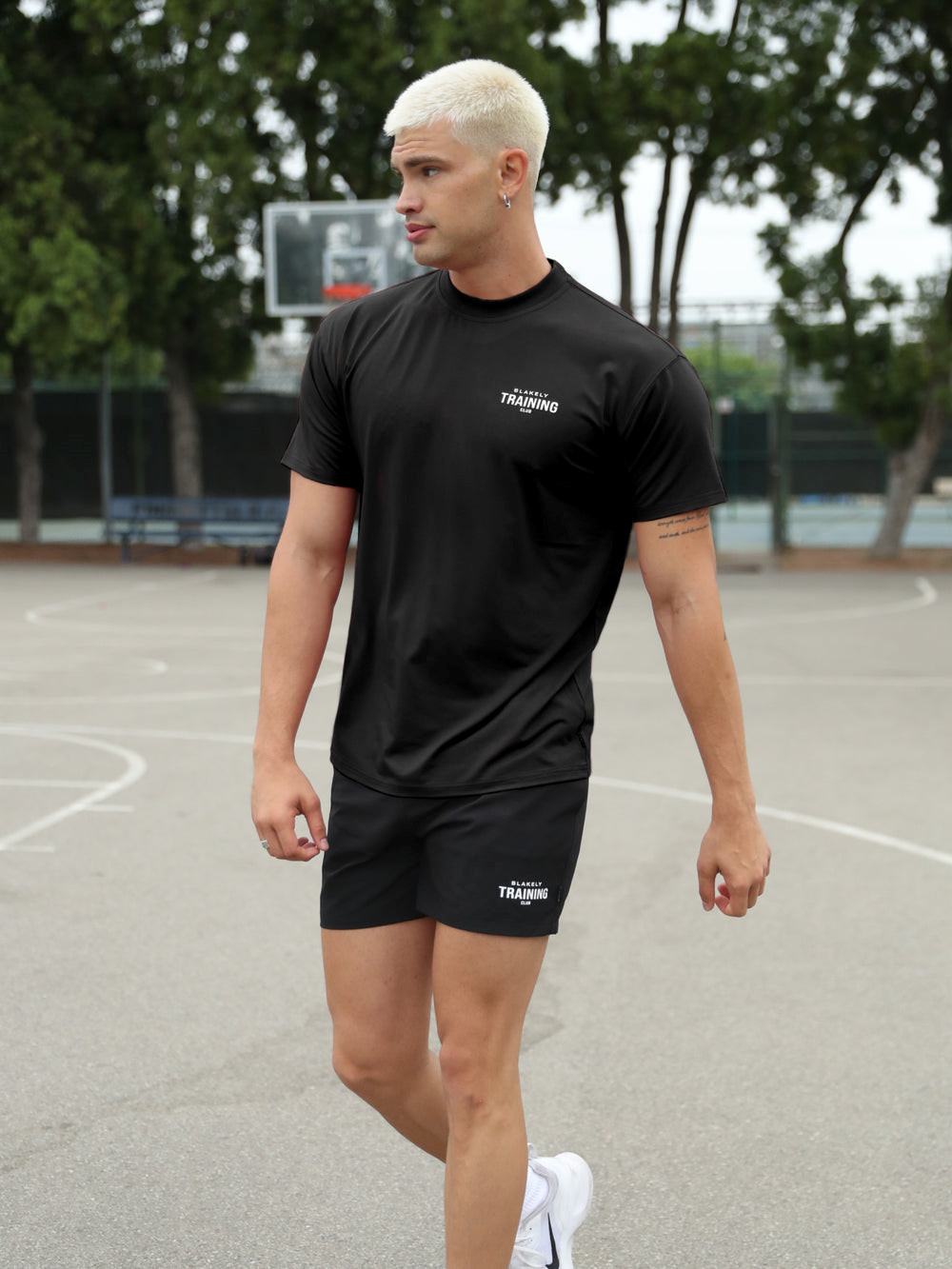 Blakely Relaxed Training T-Shirt Negras | YCXQJV721