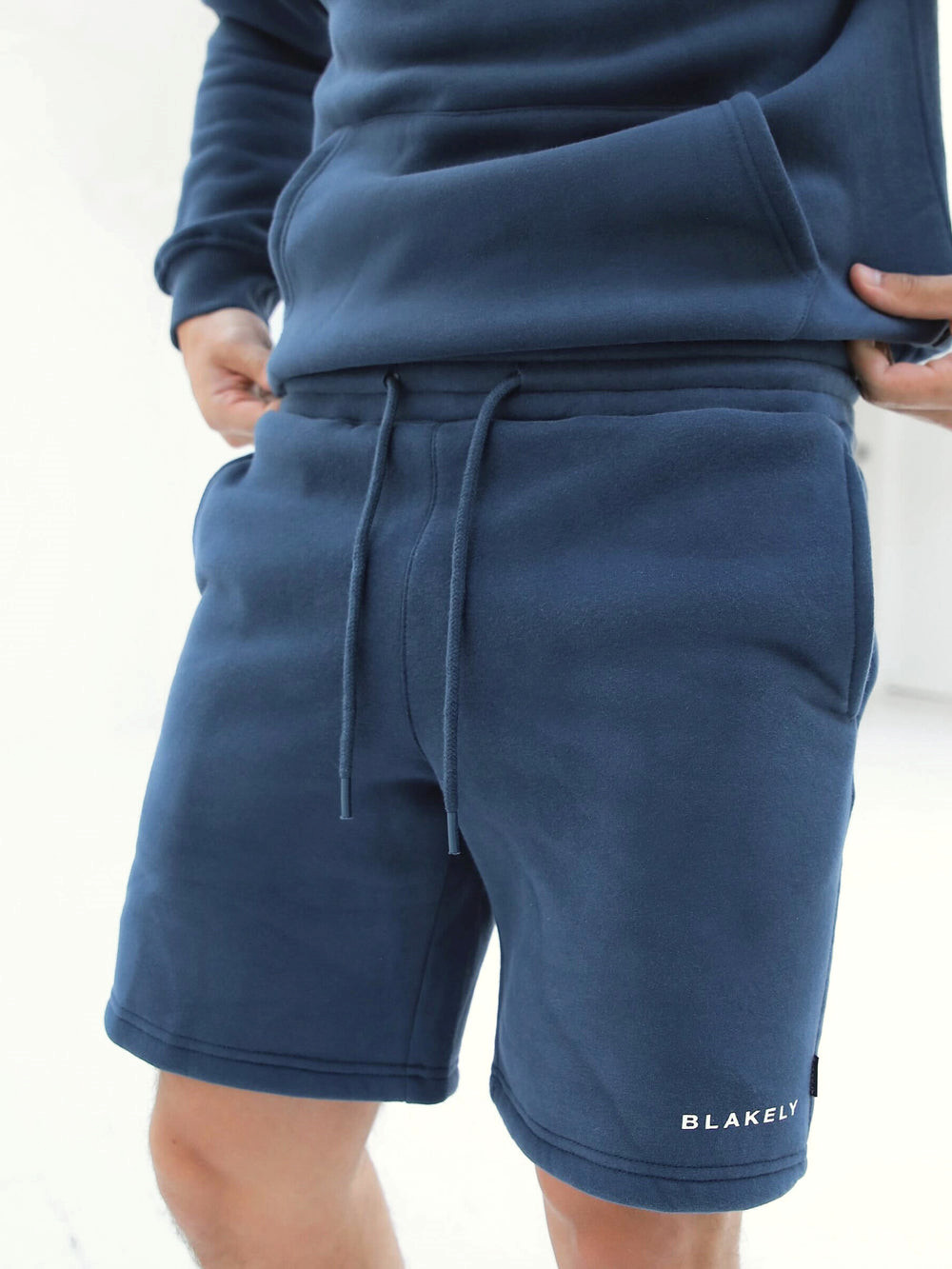 Blakely Riviera Initial Jogger Shorts Azules | SCIBEU814