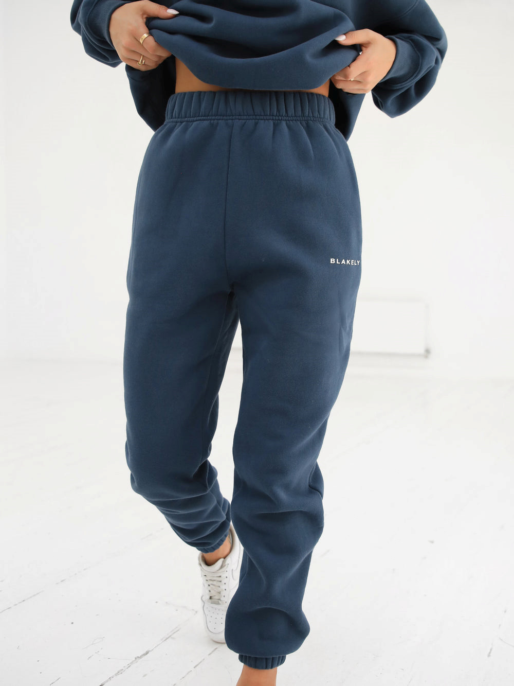 Blakely Riviera Initial Womens Sweatpants Azules | OCJXPA802