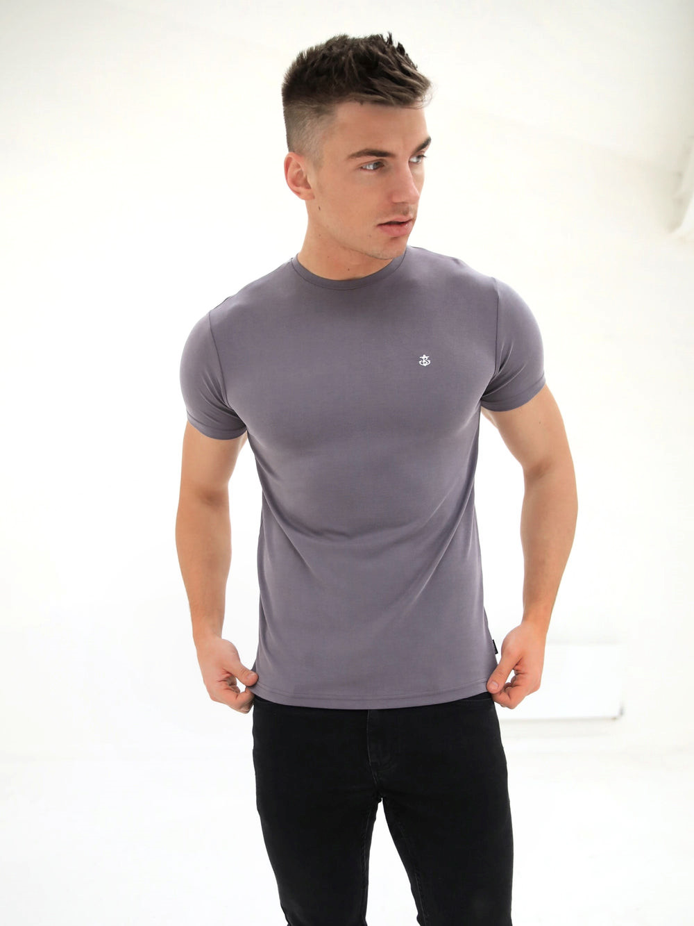 Blakely Rowan Brushed Soft T-Shirt Moradas | ELRAHI034