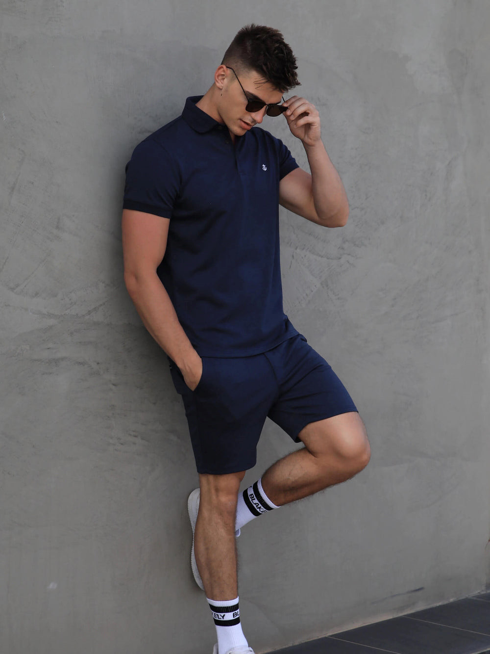 Blakely Sorrento Polo Azul Marino | VPNMXR734