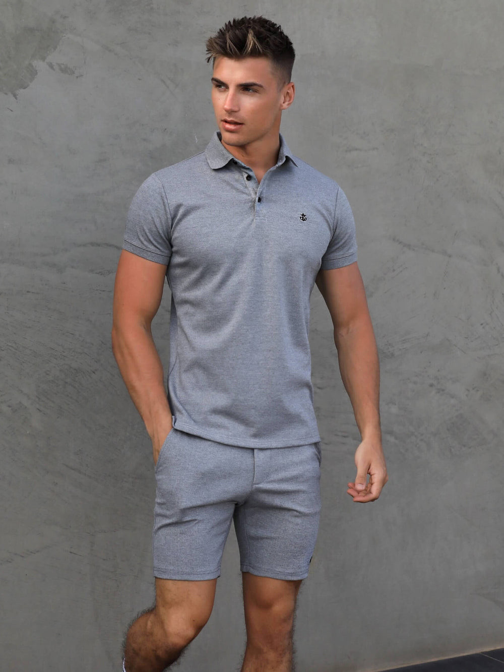 Blakely Sorrento Polo Gris | DIXTAV213
