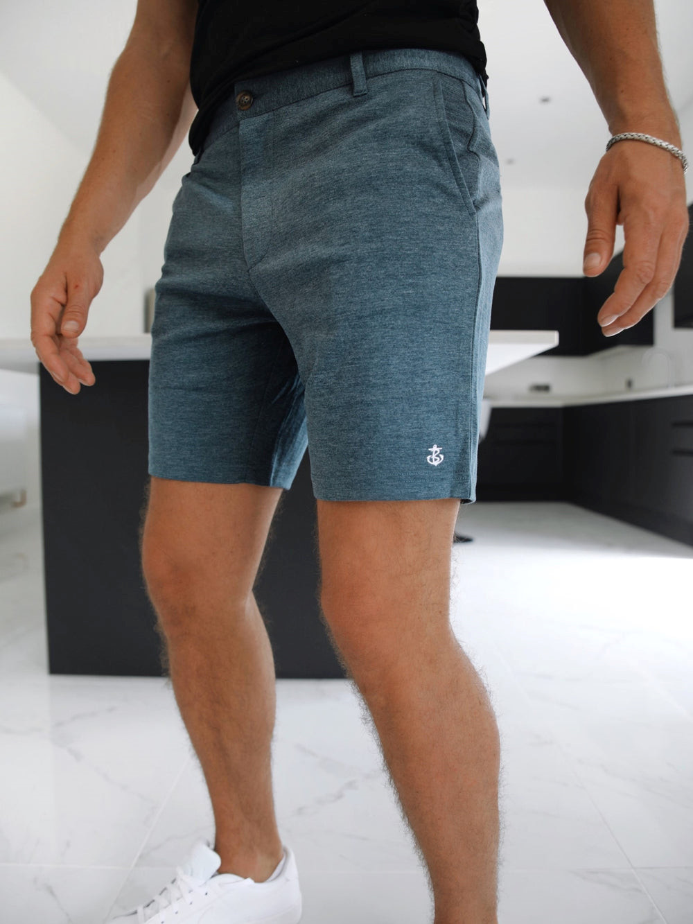 Blakely Sorrento Stretch Fit Shorts Azules | HUKIZL479
