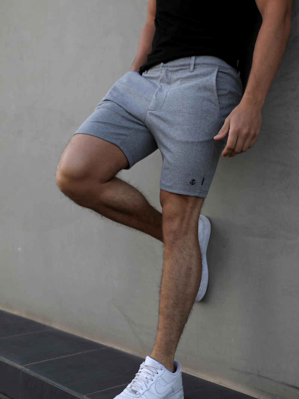 Blakely Sorrento Stretch Fit Shorts Gris | DEQJVK524
