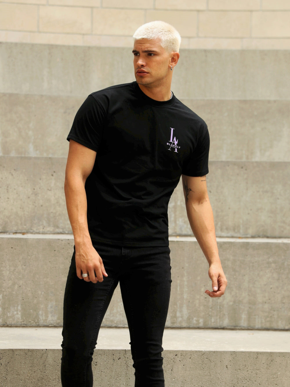 Blakely Sports Club Relaxed T-Shirt Negras | YKNAJC079