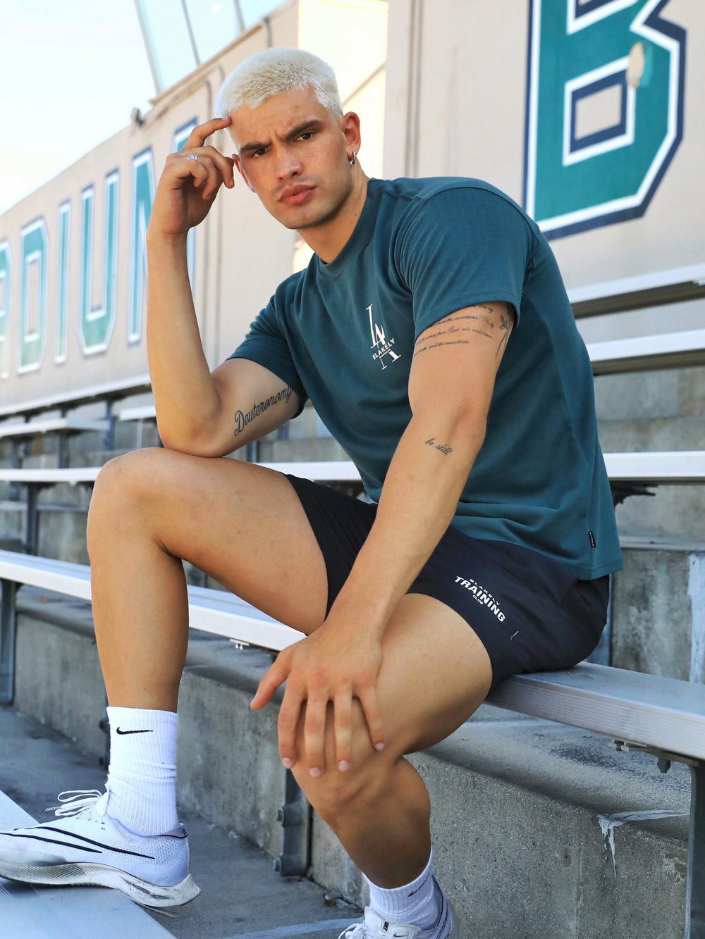Blakely Sports Club Relaxed T-Shirt Verde | EIYHNS518