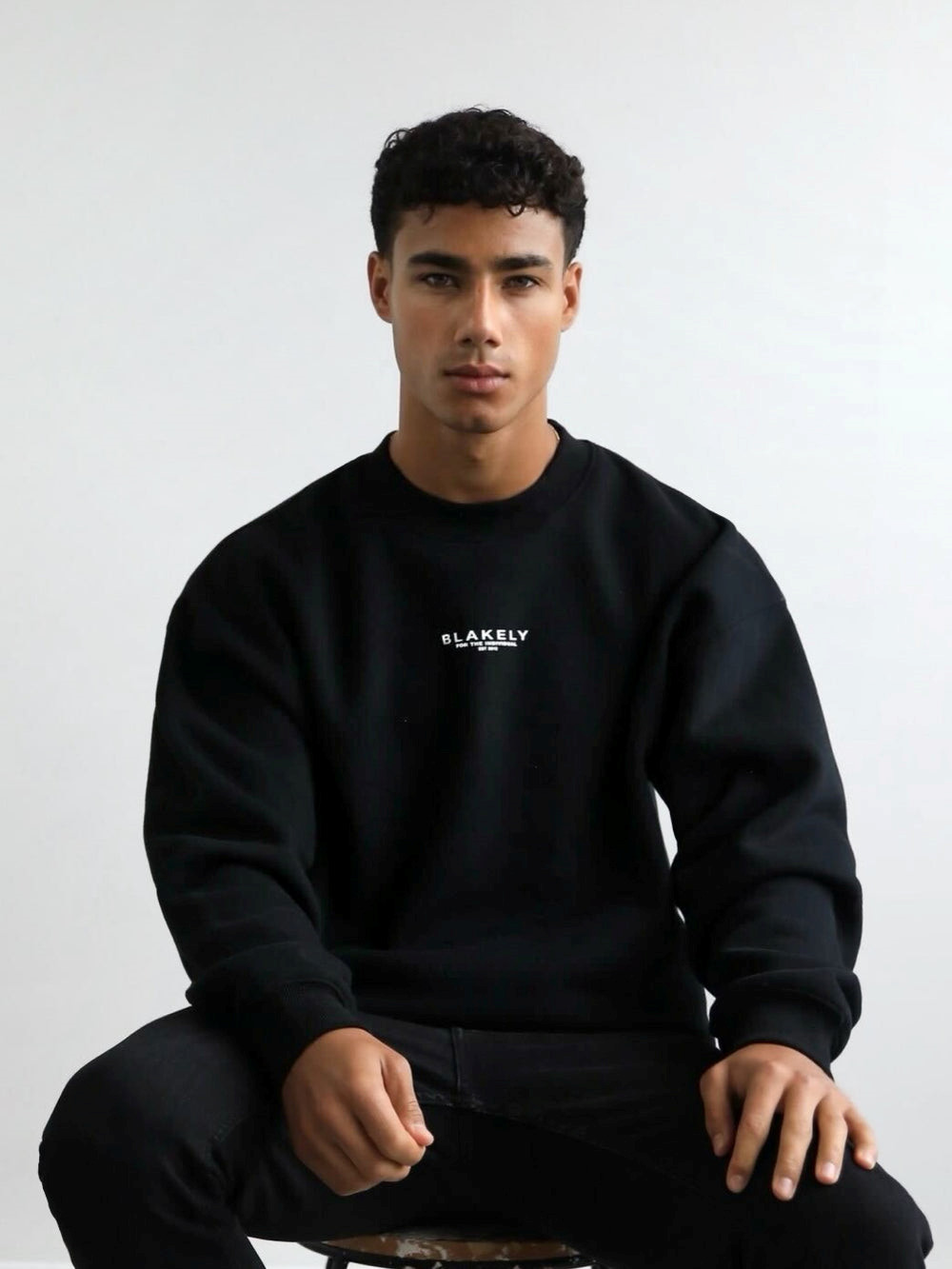 Blakely Statement Relaxed Jumper Negras | WKUATO085