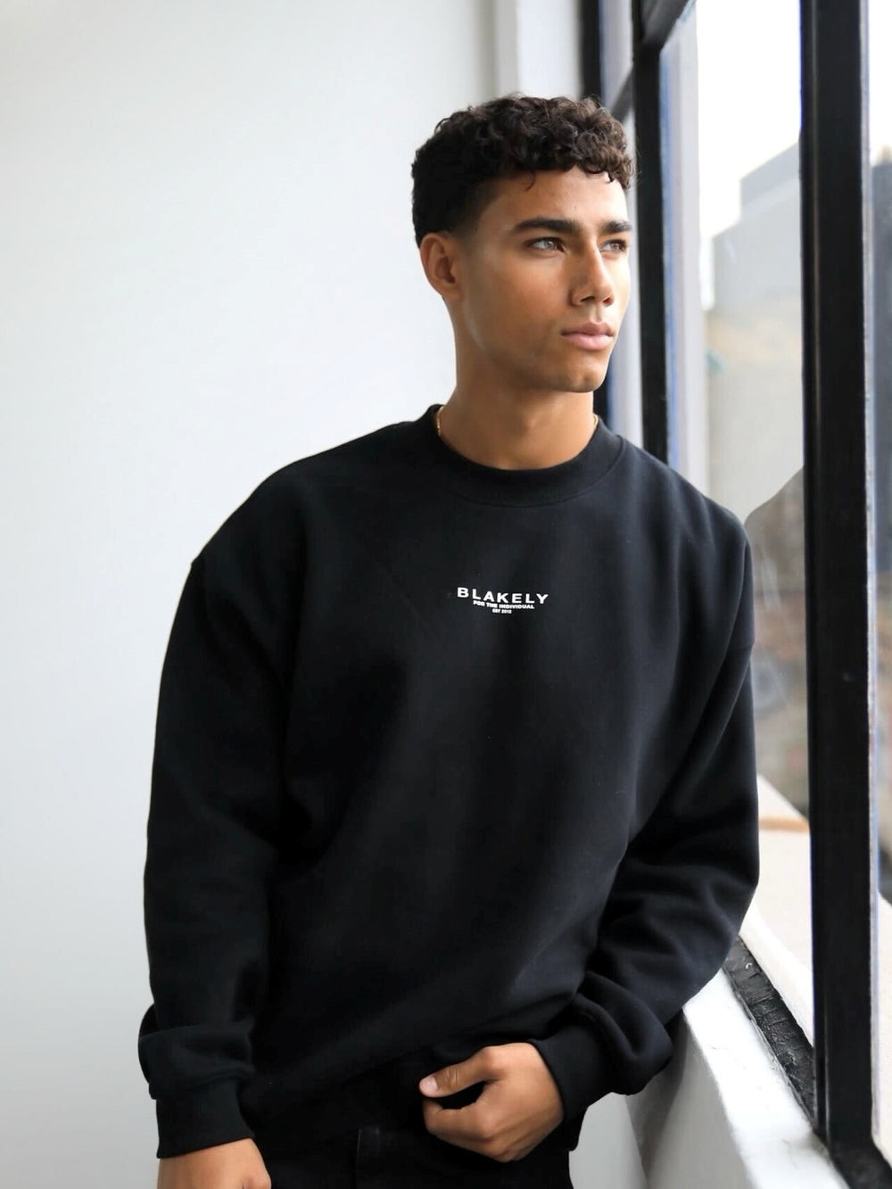 Blakely Statement Relaxed Jumper Negras | WKUATO085