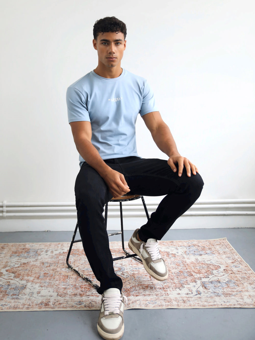 Blakely Statement T-Shirt Azules | JIKCPL869