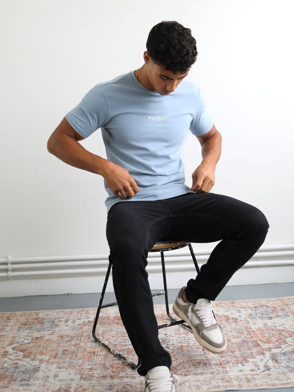 Blakely Statement T-Shirt Azules | JIKCPL869