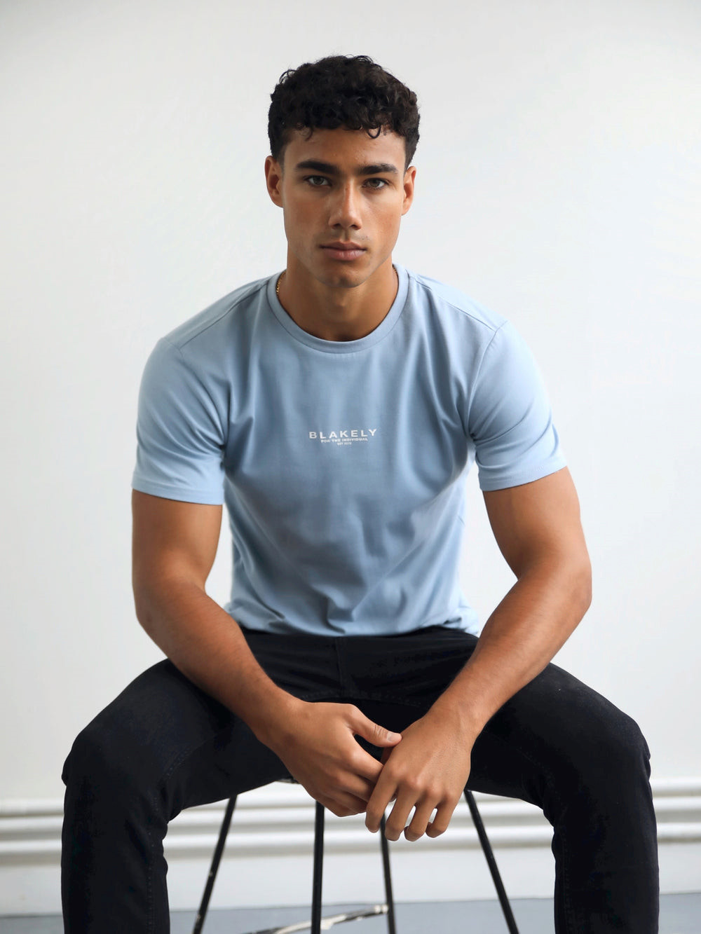 Blakely Statement T-Shirt Azules | JIKCPL869