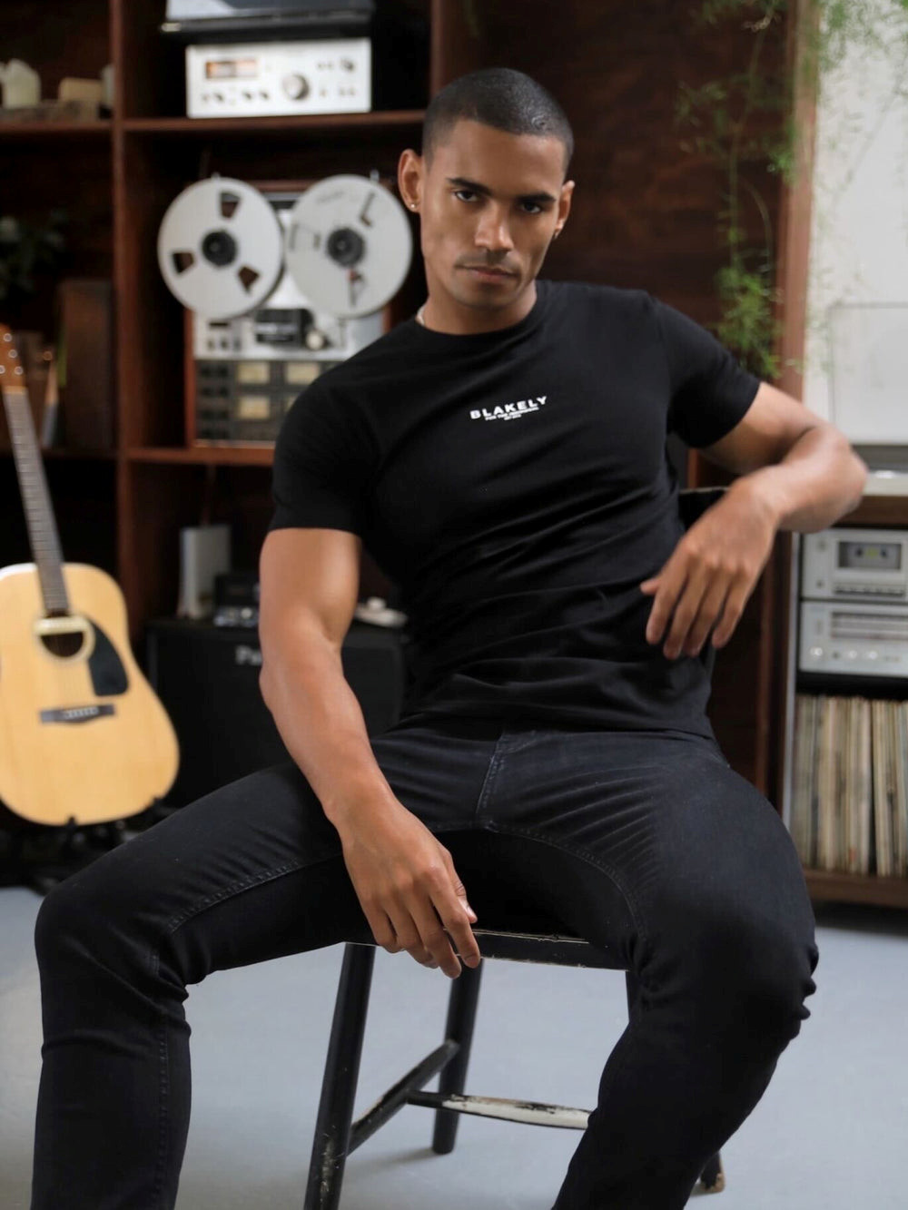 Blakely Statement T-Shirt Negras | BPWCXO239