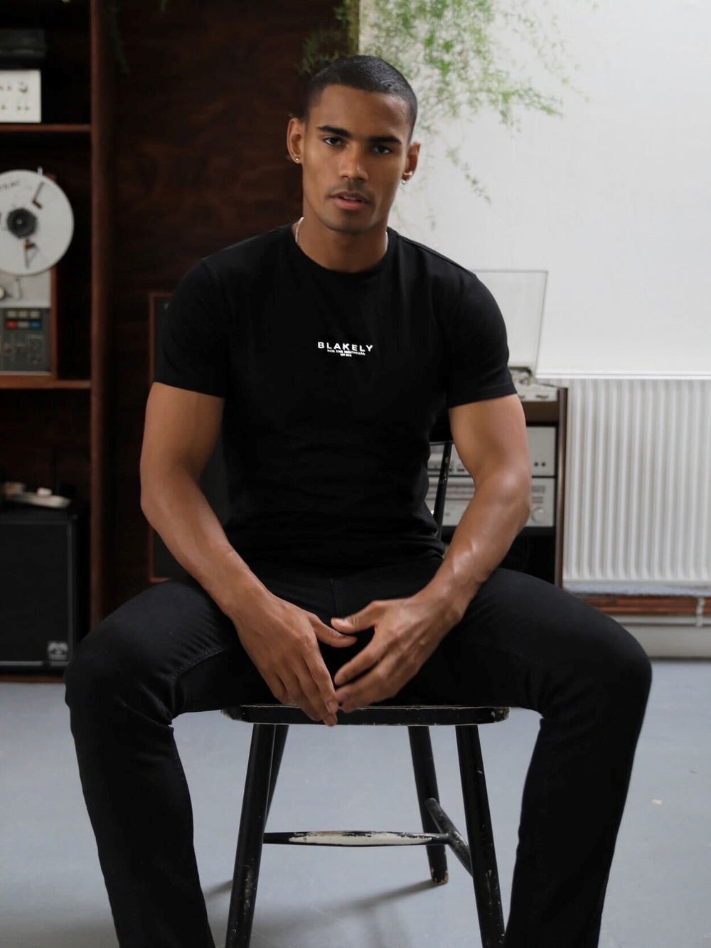Blakely Statement T-Shirt Negras | BPWCXO239