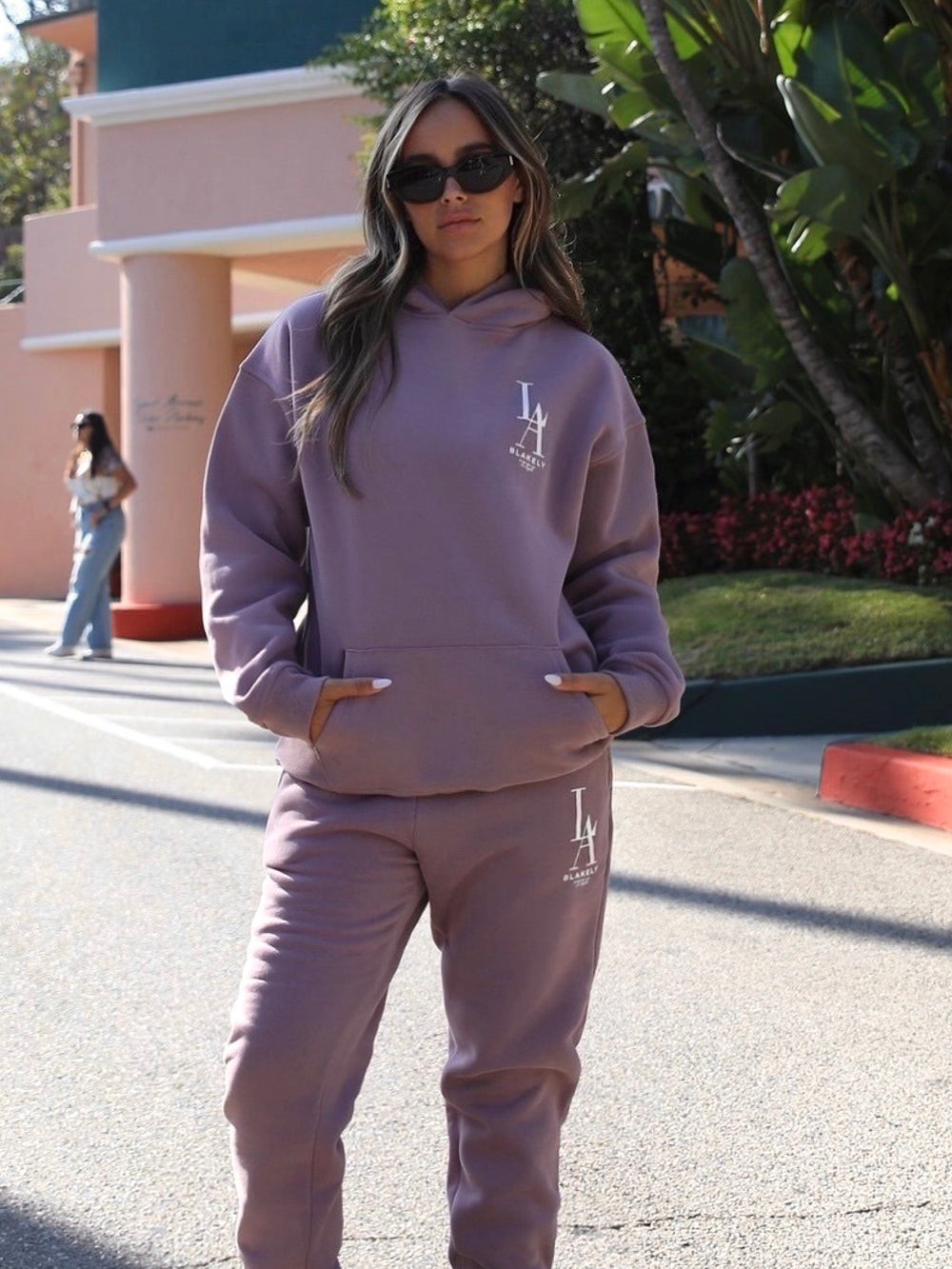 Blakely Studio Sweatpants Rosas | NWQBOD576