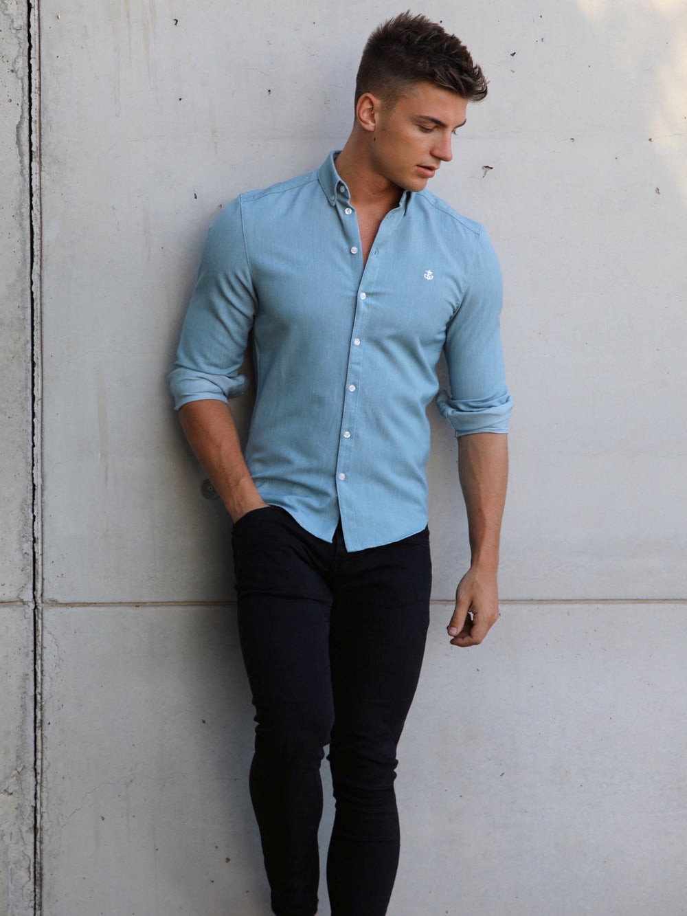 Blakely Torino Shirt Azules | BIZMNQ846