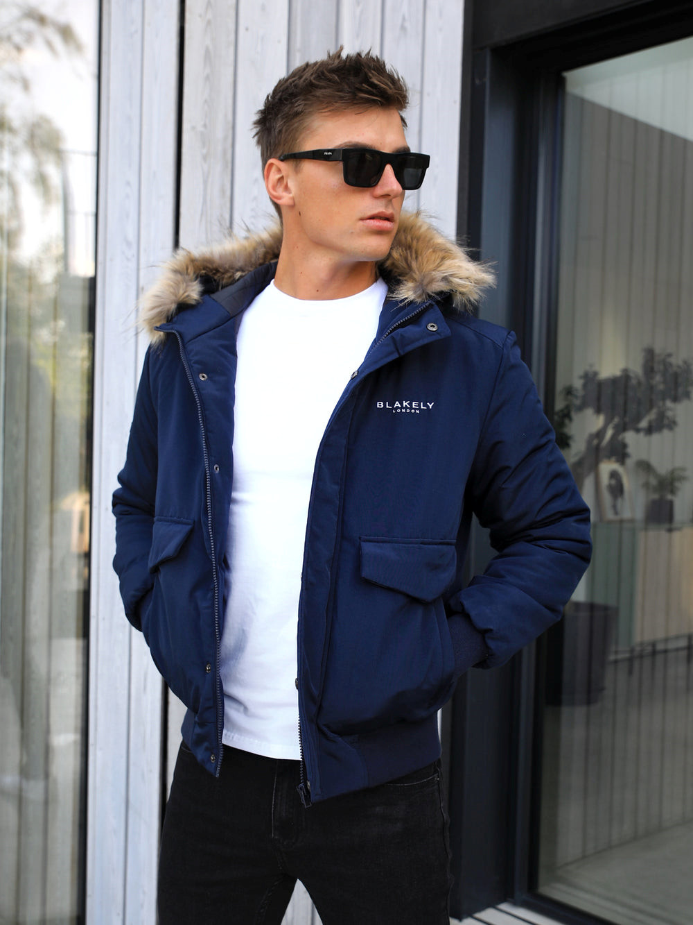Blakely Toronto Coat Azul Marino | VOKEYS723