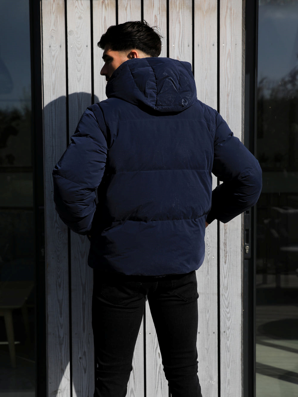 Blakely Ultimate Multiway Puffer Coat Azul Marino | PYZMUN350