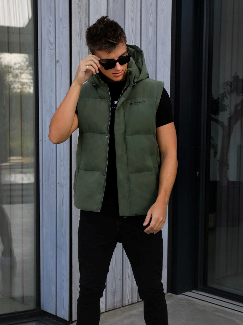 Blakely Ultimate Multiway Puffer Coat Kaki Verde | ZTEWVG037