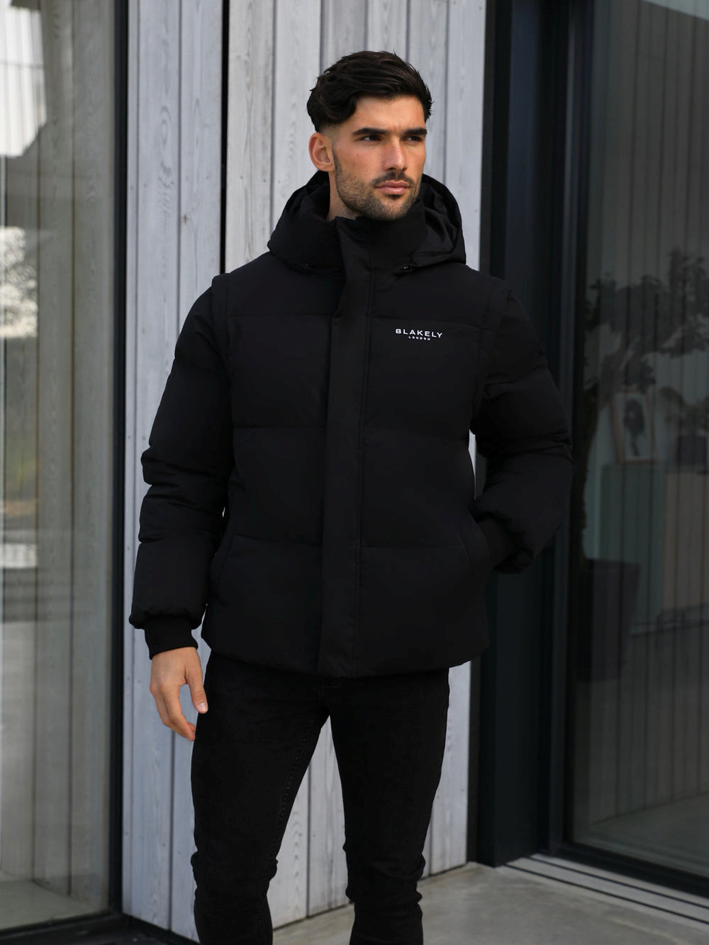 Blakely Ultimate Multiway Puffer Coat Negras | PVRQNX625
