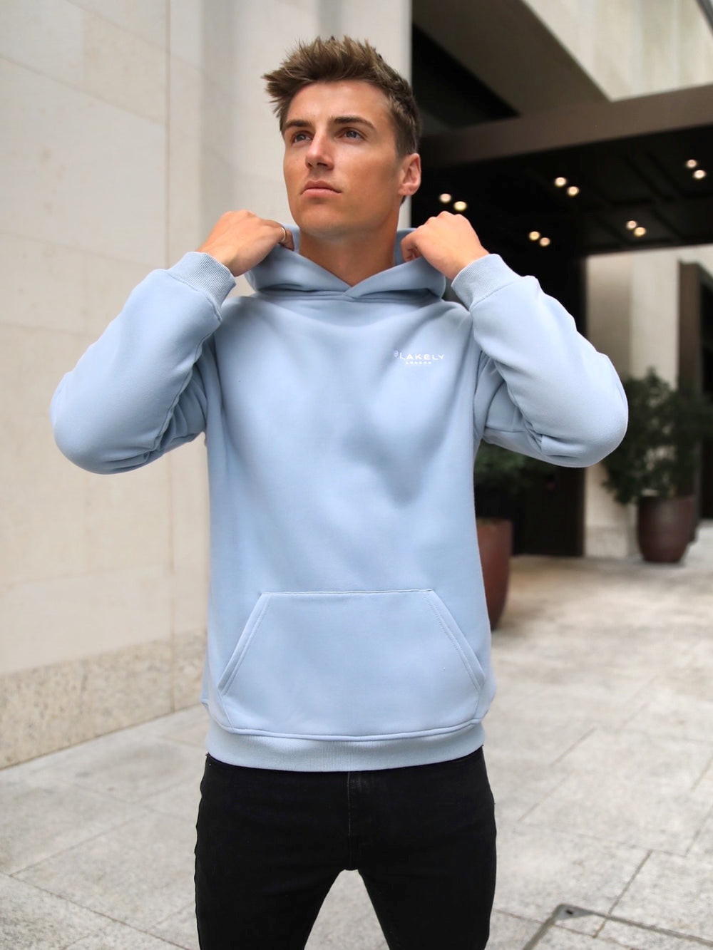Blakely Universal Relaxed Hoodie Azules | XORMYG968