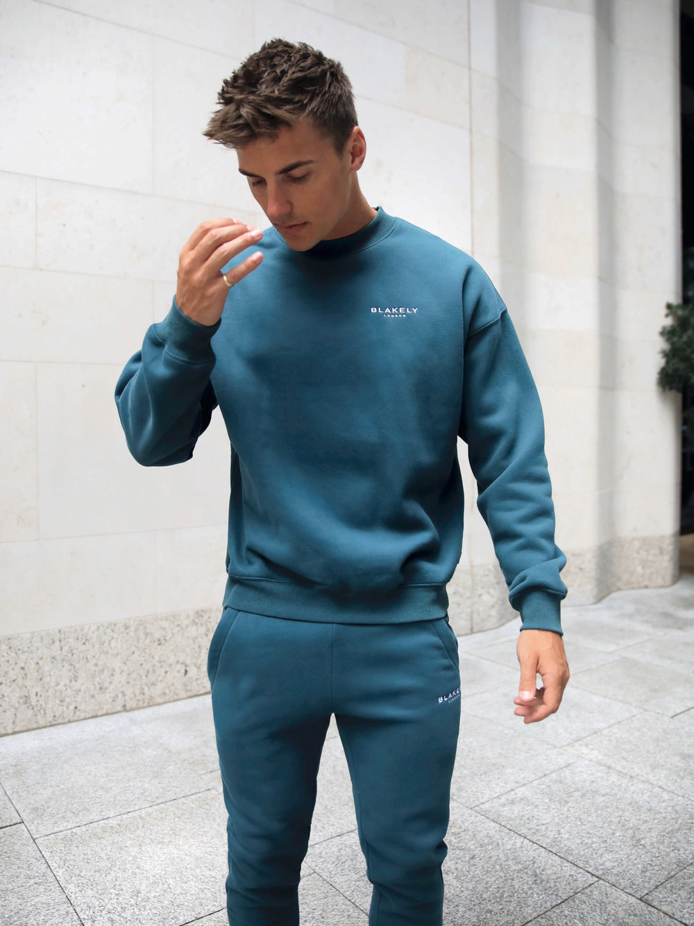 Blakely Universal Relaxed Jumper Verde | WAQLPH124