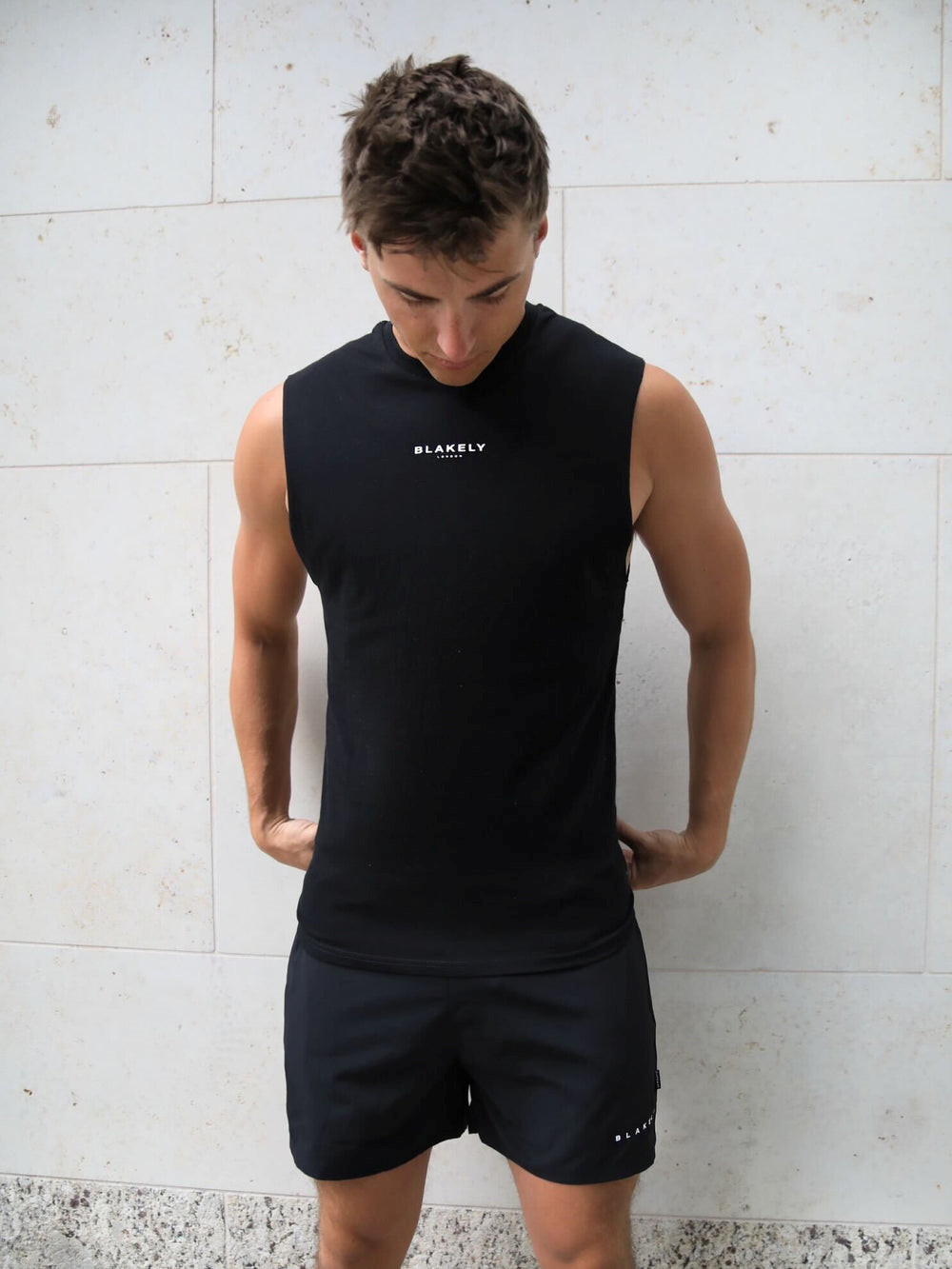 Blakely Universal Sleeveless Tee Negras | EFGLZA704