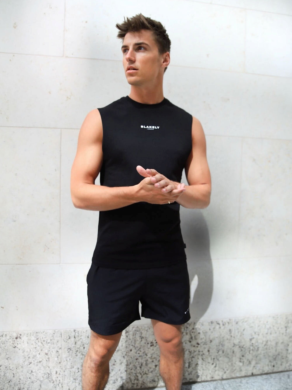 Blakely Universal Sleeveless Tee Negras | EFGLZA704