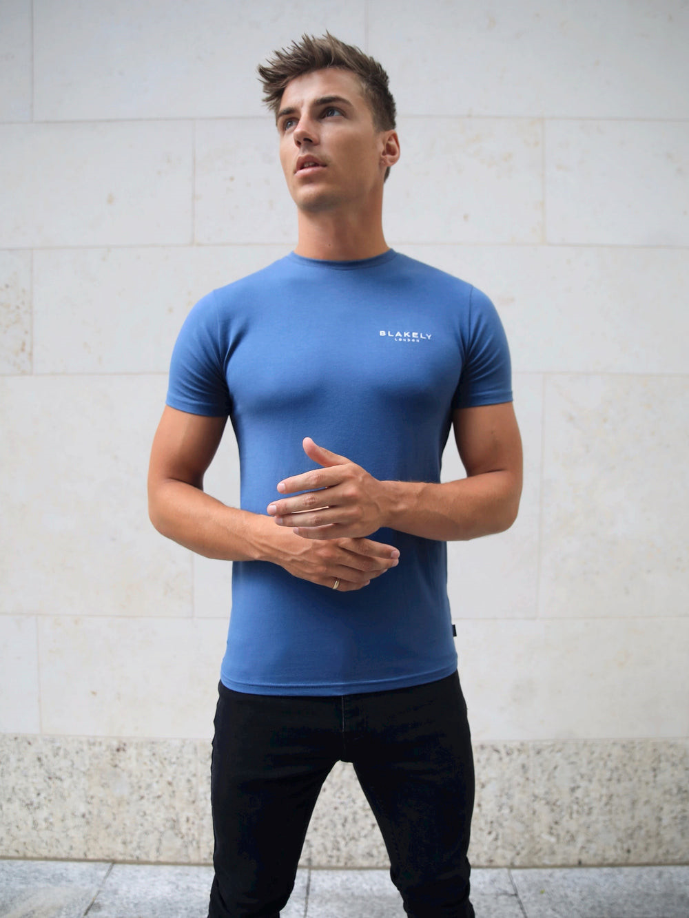 Blakely Universal T-Shirt Azules | BERYTG826