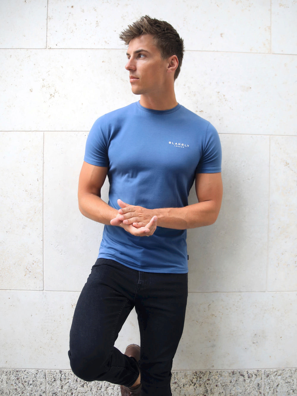 Blakely Universal T-Shirt Azules | BERYTG826