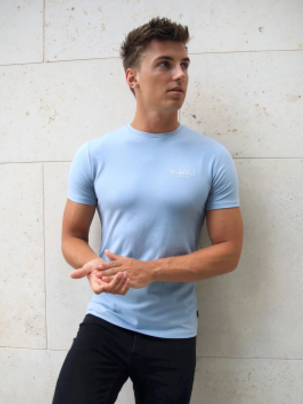 Blakely Universal T-Shirt Azules | DMPWSU690