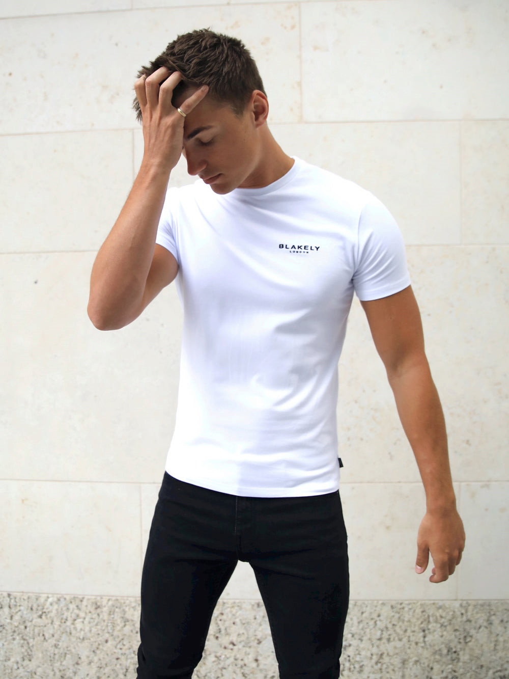 Blakely Universal T-Shirt Blancas | DOPSBT832
