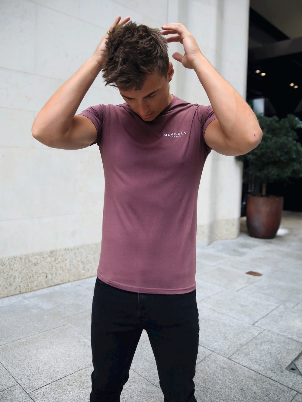 Blakely Universal T-Shirt Burdeos | RHIKCJ820