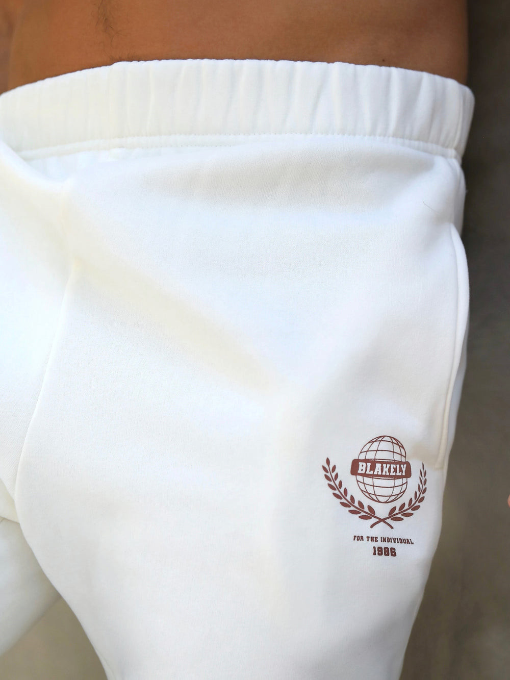 Blakely Varsity Sweatpants Blancas | ZEGTDU726