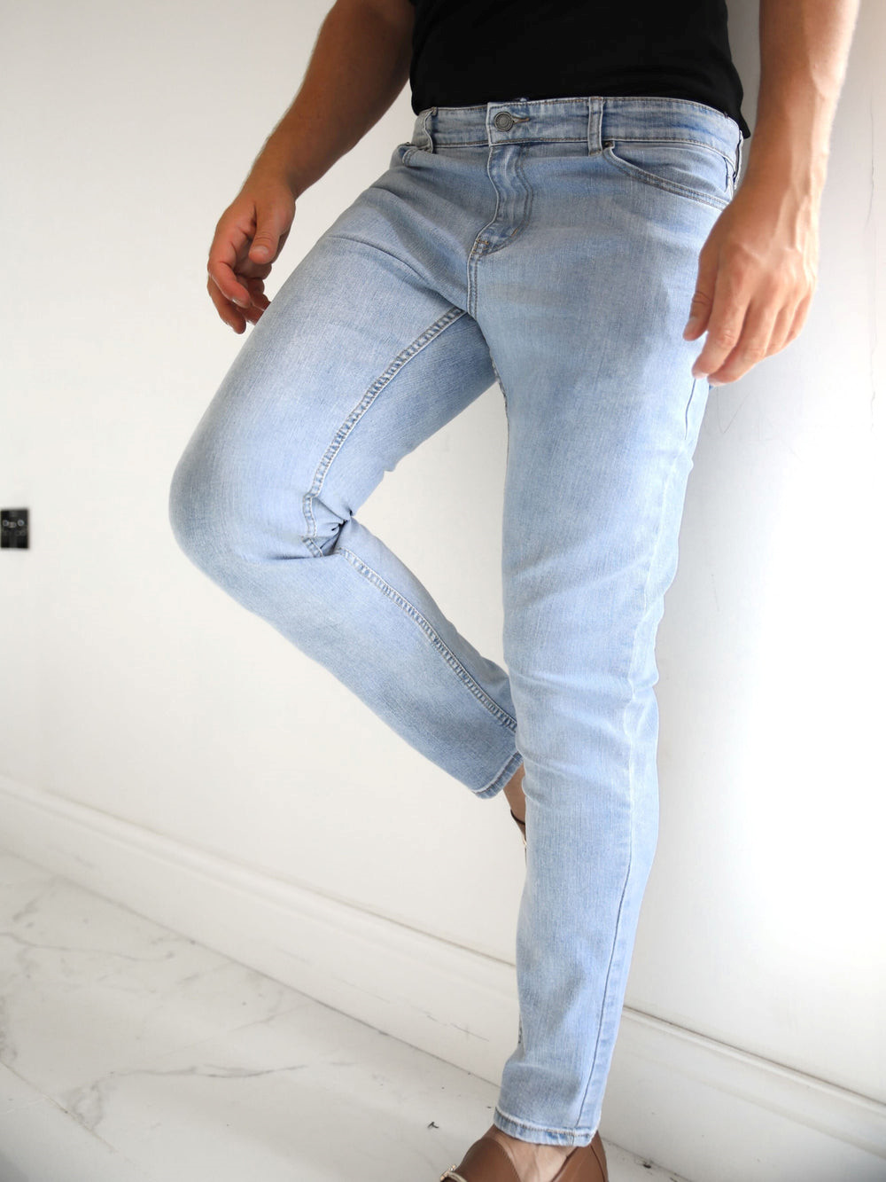 Blakely Vol. 9 Slim Jeans Azules Claro | RZPHJM345