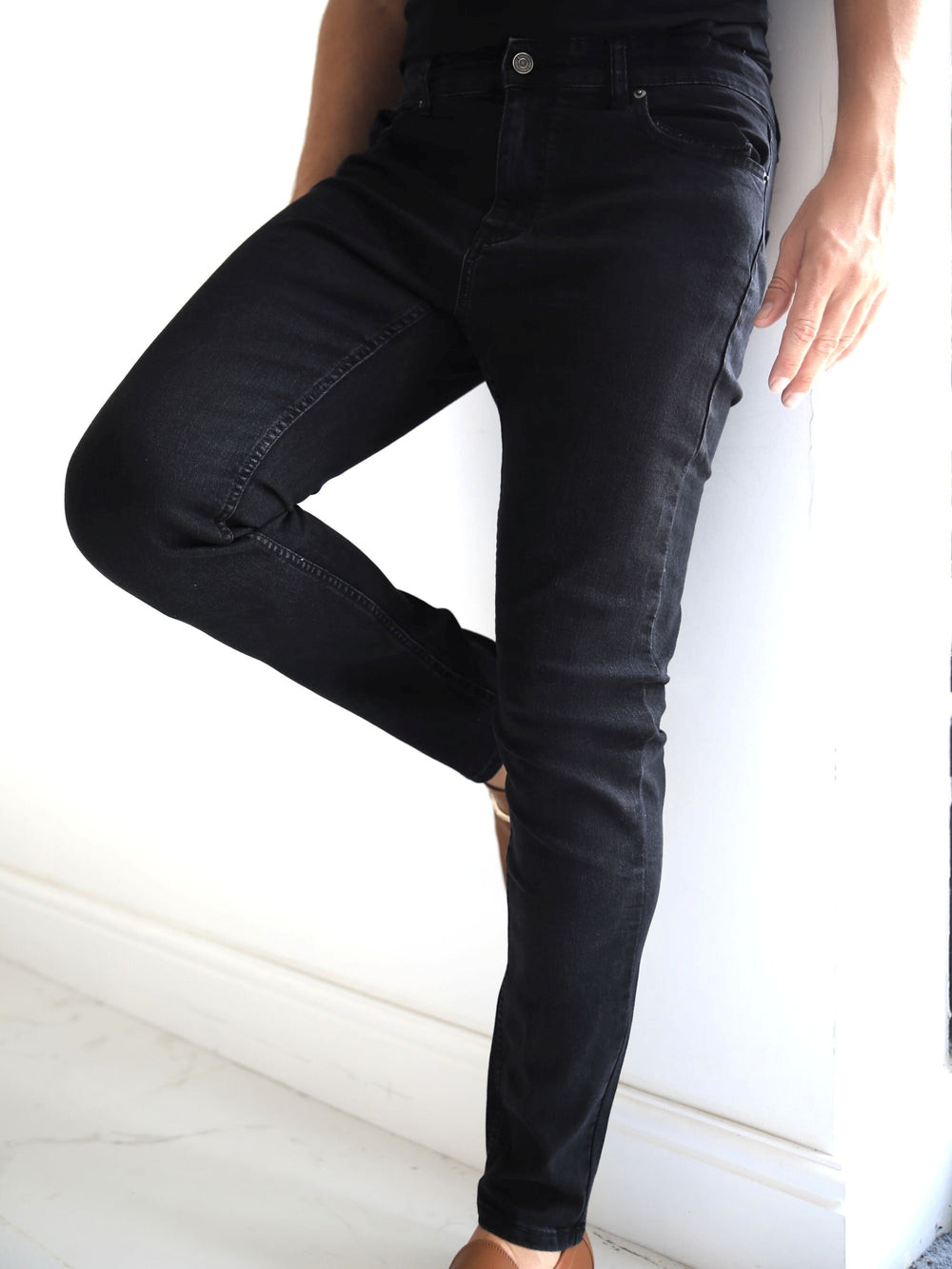 Blakely Vol. 9 Slim Jeans Negras | RVONPS869