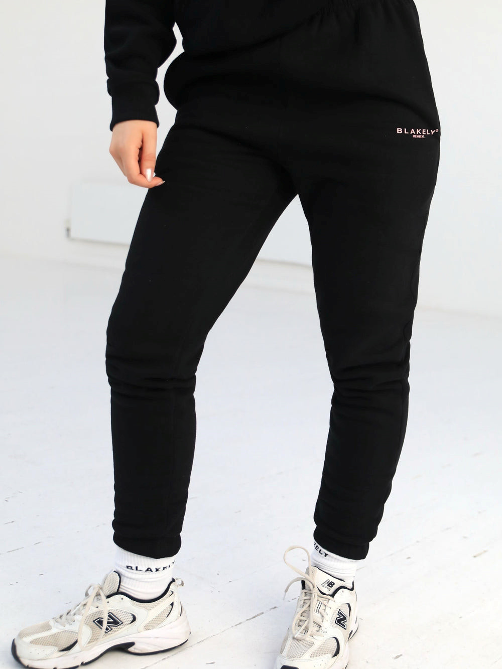 Blakely Women's Members Sweatpants Negras Rosas | WMRIXS549